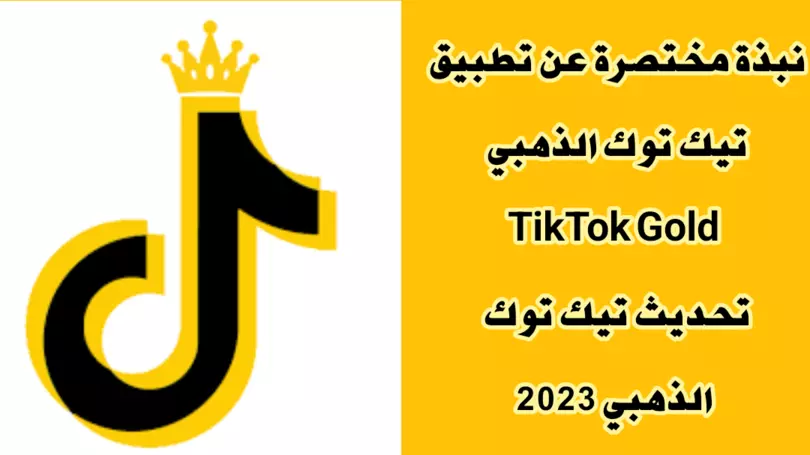 نبذة مختصرة عن تطبيق تيك توك الذهبي TikTok Gold تحديث تيك توك الذهبي 2023