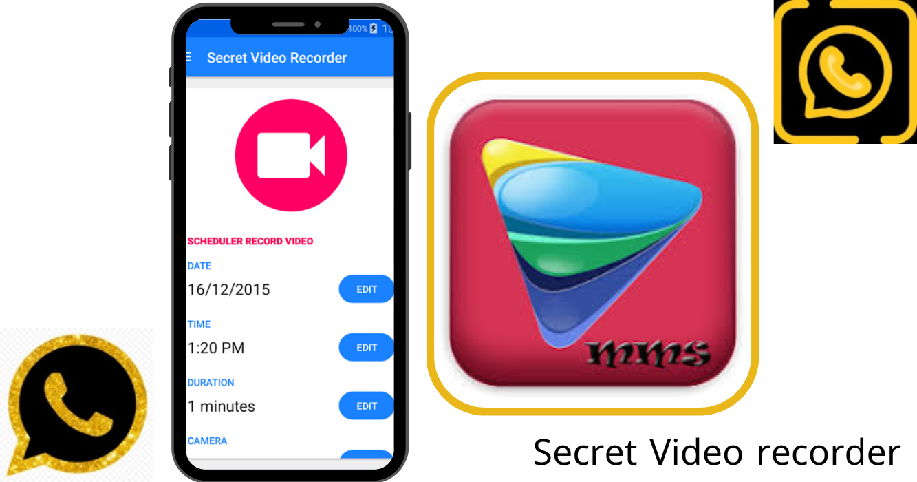 تنزيل تطبيق سكريت فيديو ريكورد Secret Video recorder APK 2024 مجانا لـ Android