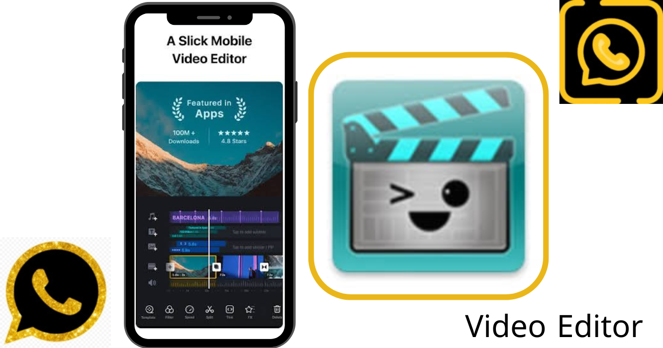 تنزيل تطبيق فيديو اديتور Video Editor APK 2024 مجاناً لـ Android